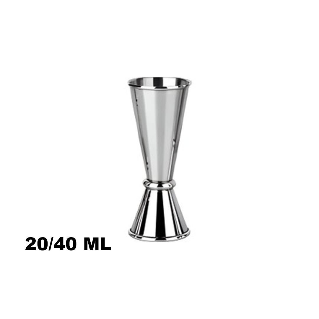 İkili Çelik Ölçek - Jigger 20/40 ML