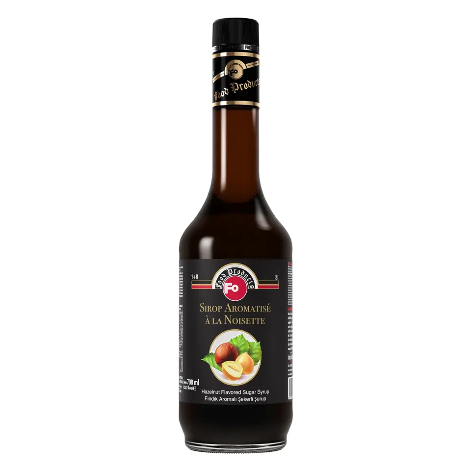 Fındık Aromalı Şurup - Şekerli 700 ml